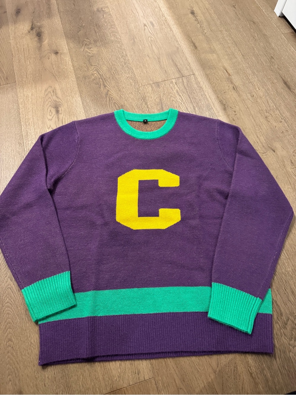 Chuck E Cheese inspired sweater